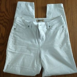 Blue Spice snow white ankle skinny jeans
